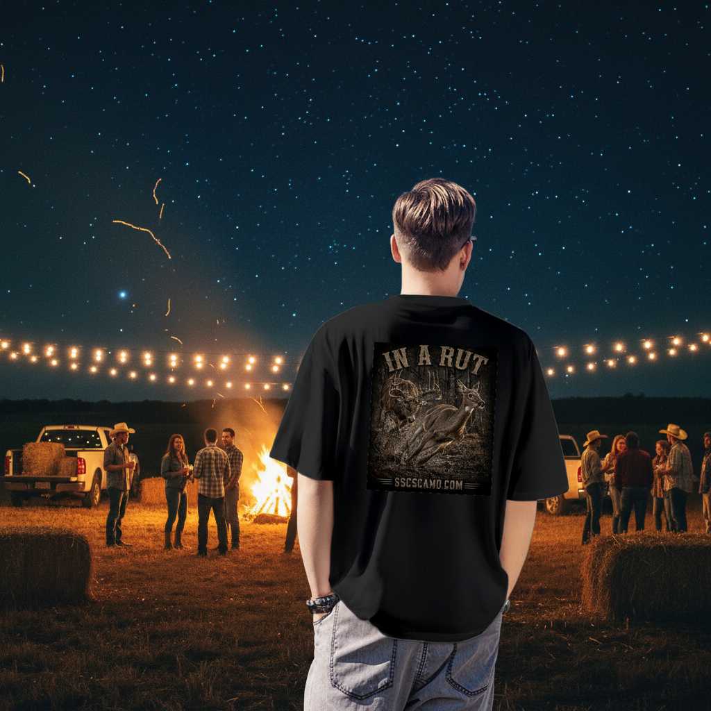 In A Rut - SSCS Heritage T-Shirt - Printed In The U.S.A.