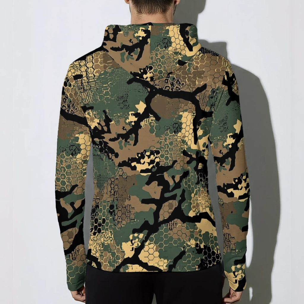 Black Briar - Field Shirt Hoodie With Thumb Holes