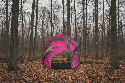 Huntress - Ladies Safety Pink Hunting Camo - Hunting Hat
