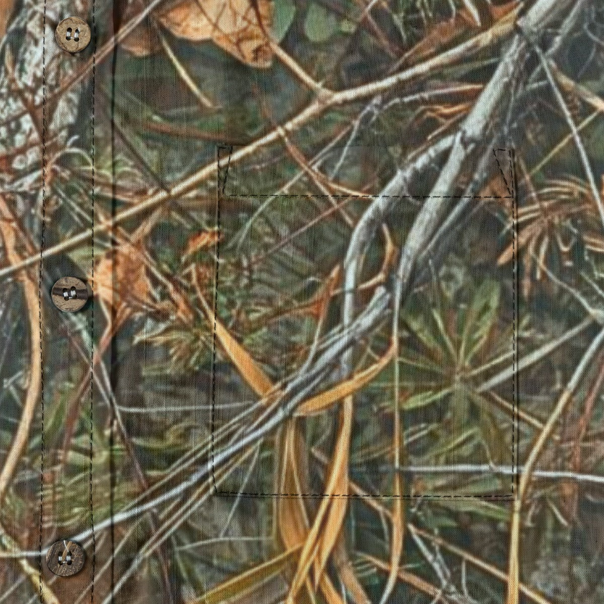 Meltdown™ Cotton Camouflage Hunting Shirt – Lightweight, Breathable