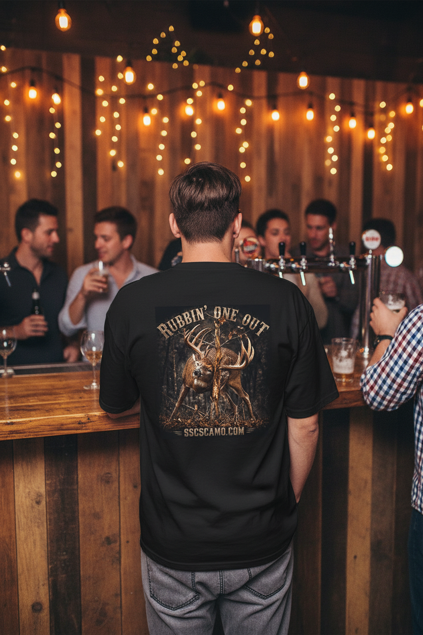 Rubbin One Out - SSCS Heritage T-Shirt - Printed In The U.S.A.