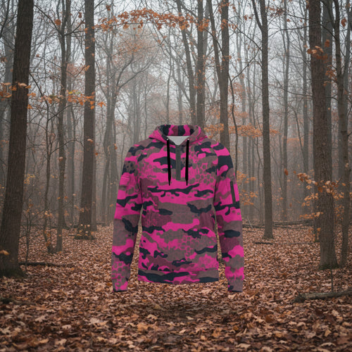 Lioness - Half-Zip Arm-Pocket Hoodie