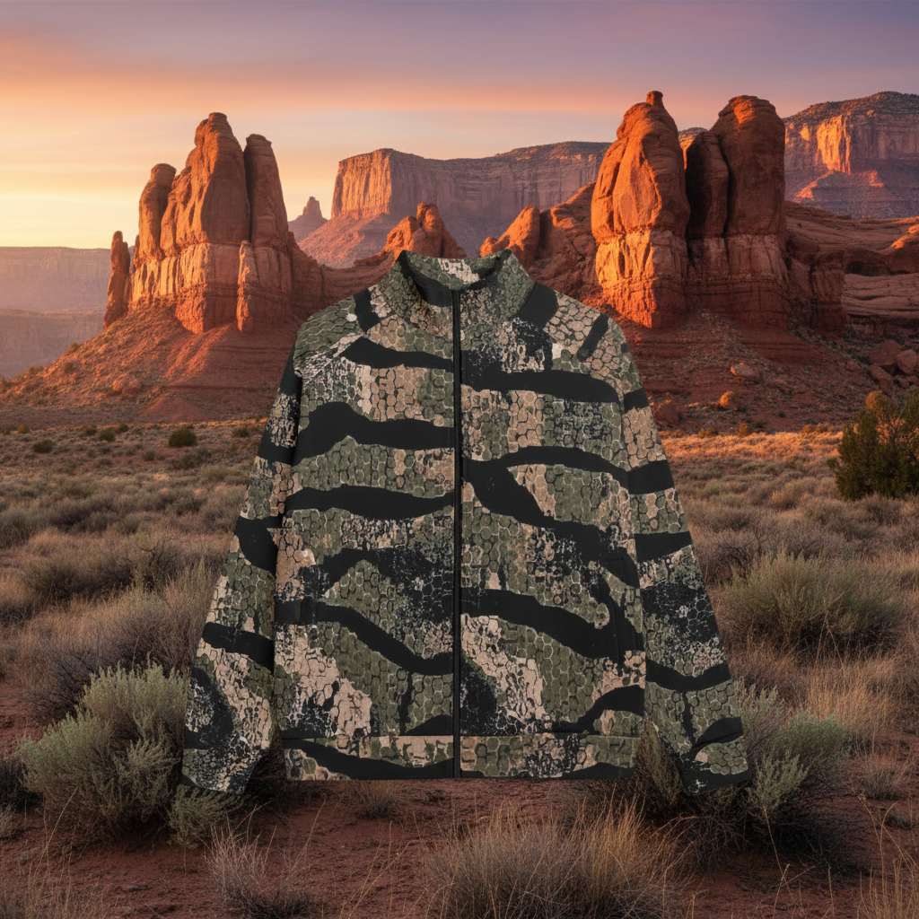 Mountain Lion - Heavyweight Cotton Field Jacket With Raglan Sleeve