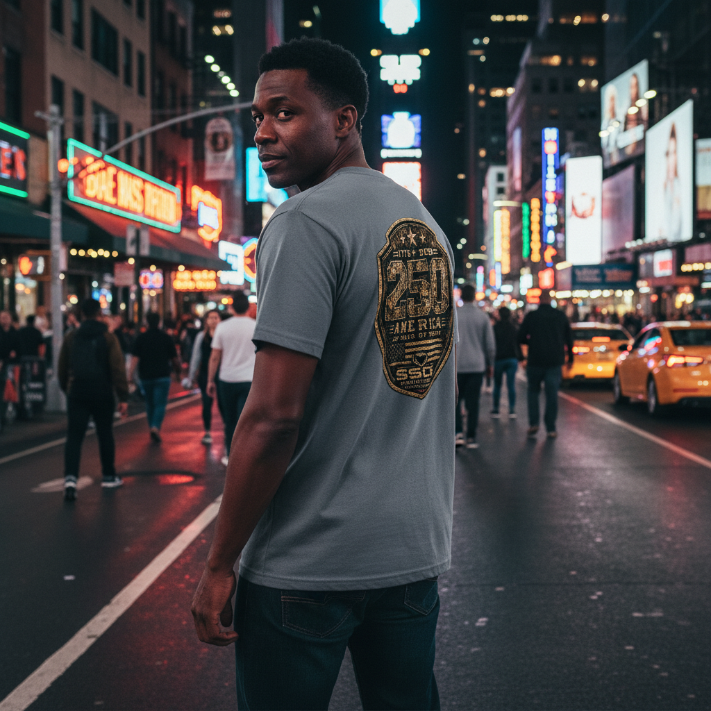 SSCS - 250 Year American Anniversary - Heritage T-Shirt - Printed in U.S.A.