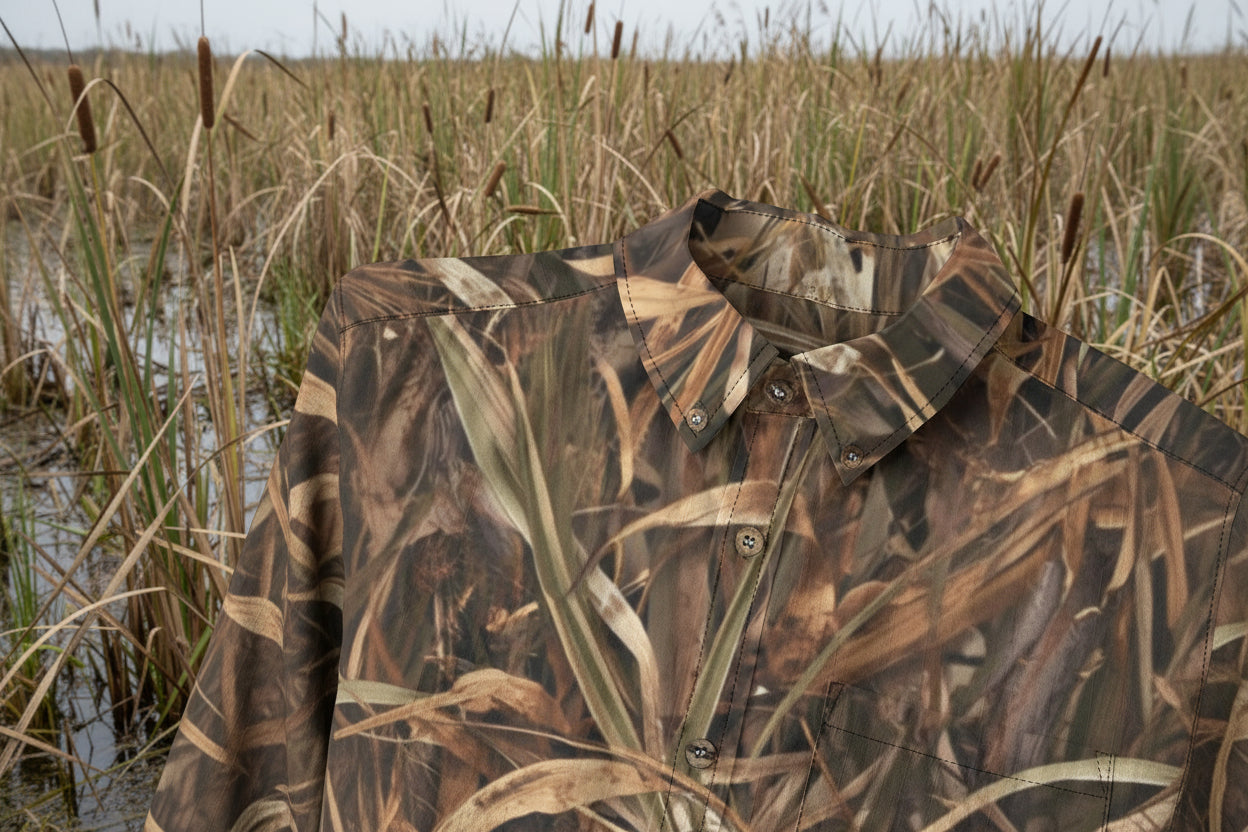 Mallard Grass - Cotton Hunting Shirt