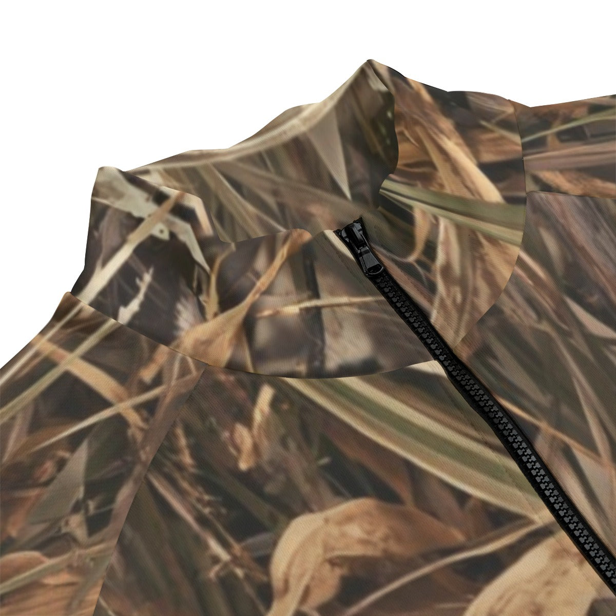 Mallard Grass - Heavyweight Cotton Field Jacket With Raglan Sleeve