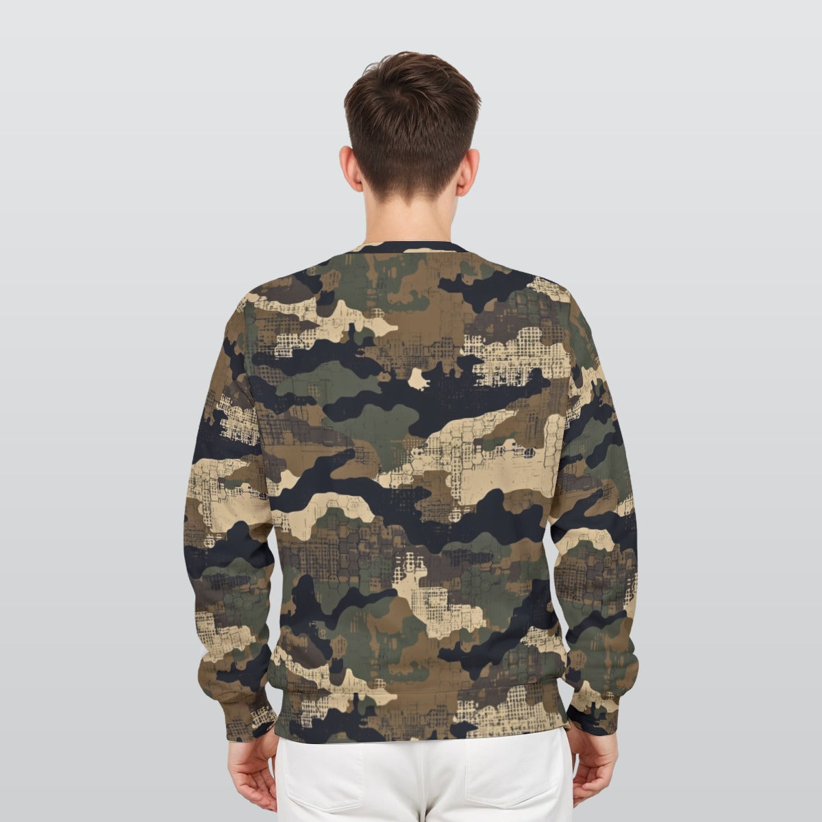 SSCS Saber-Tooth - Heavy Fleece-Lined Camouflage Sweatshirt