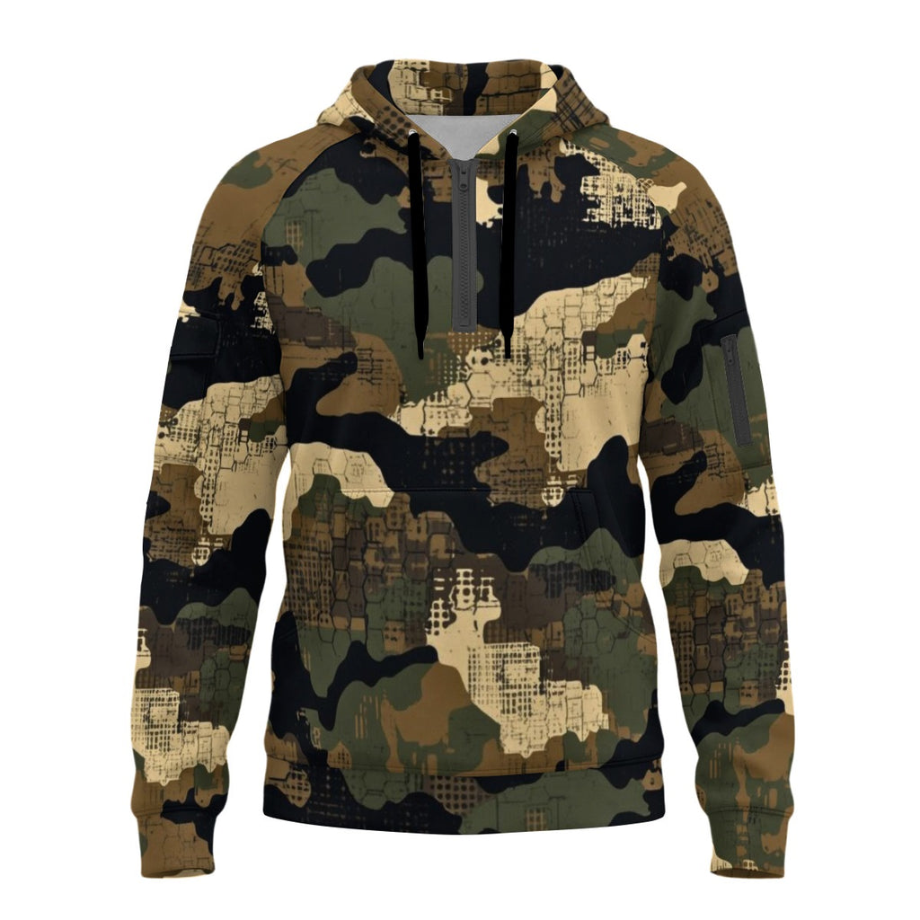SSCS Saber-Tooth - Half-Zip Arm-Pocket Hoodie