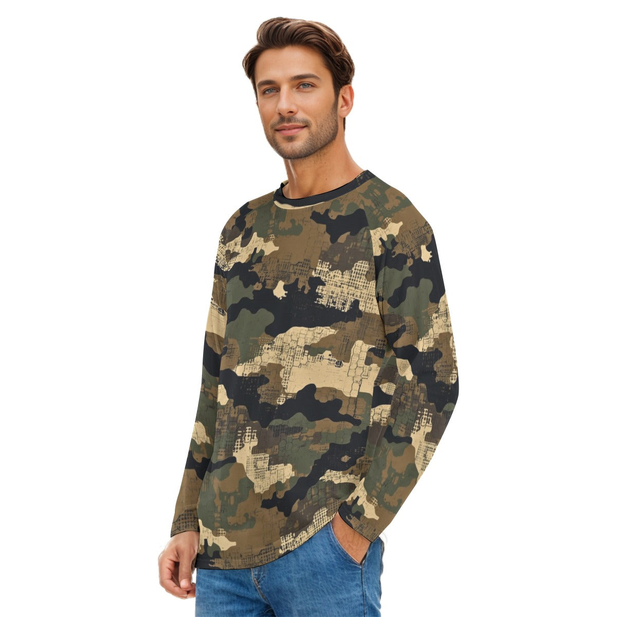 SSCS Saber-Tooth - Long-Sleeve Stretch Camo Hunting Shirt