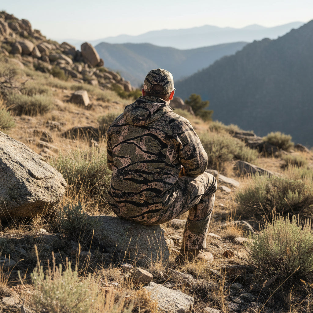 Mountain Lion™ Camouflage Hunting Field Cap – Durable Outdoor Camo Hat