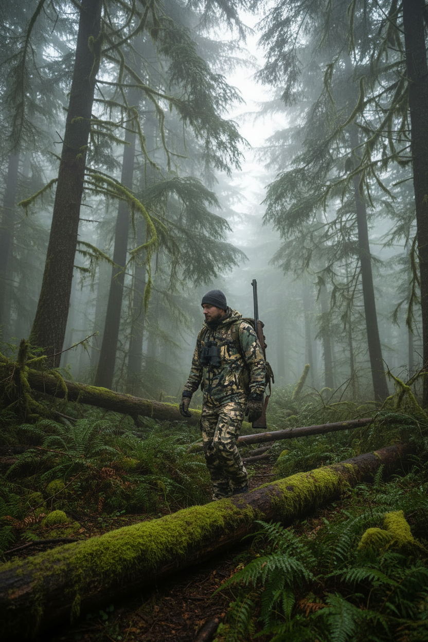 Black Briar - Cotton Twill Hooded Field Jacket