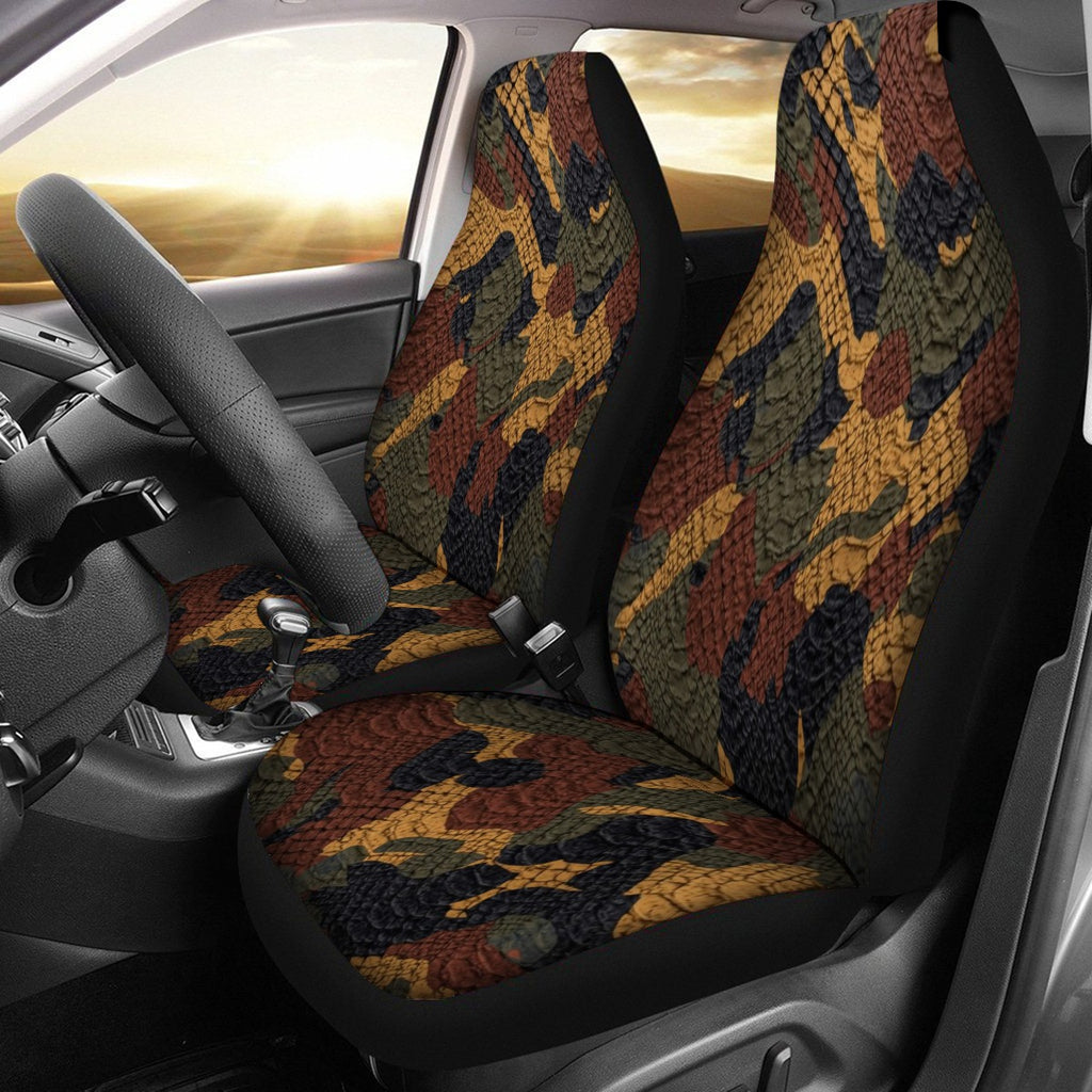 Premium Embossed Leather-Look Seat Cover
