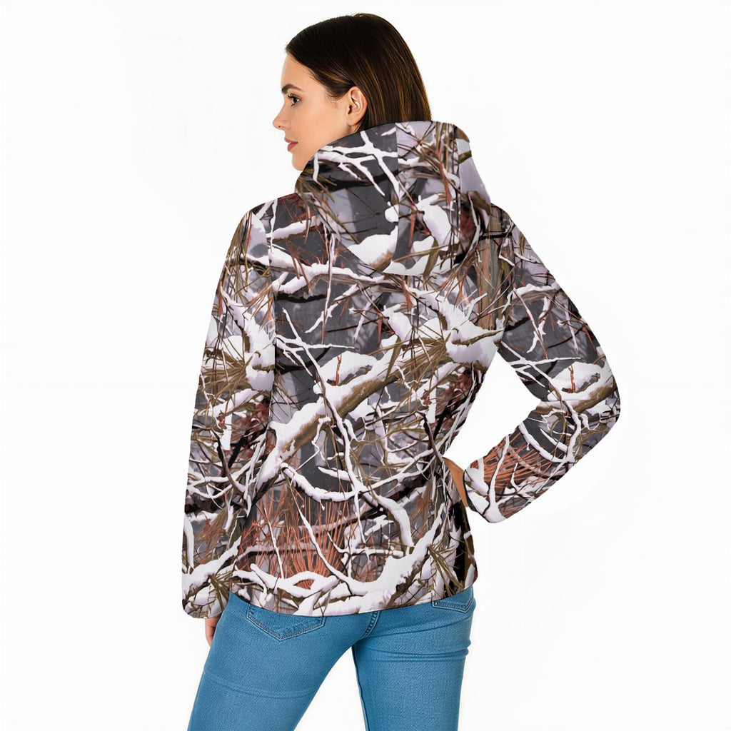 White Wolf™ - Lightweight Unisex Hooded Snow Camo Hunting Jacket