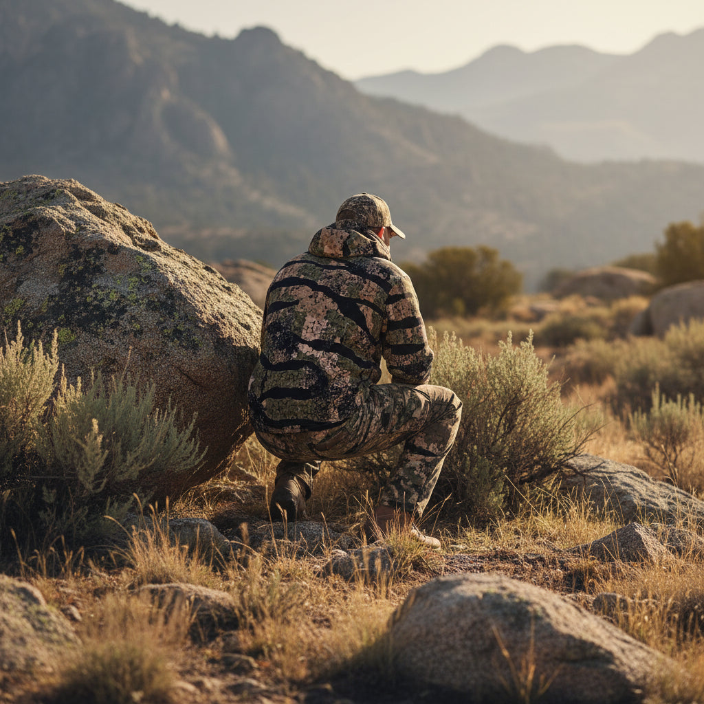 Mountain Lion - Hooded Insulated Puffer Jacket – Cold Weather Hunting Camouflage