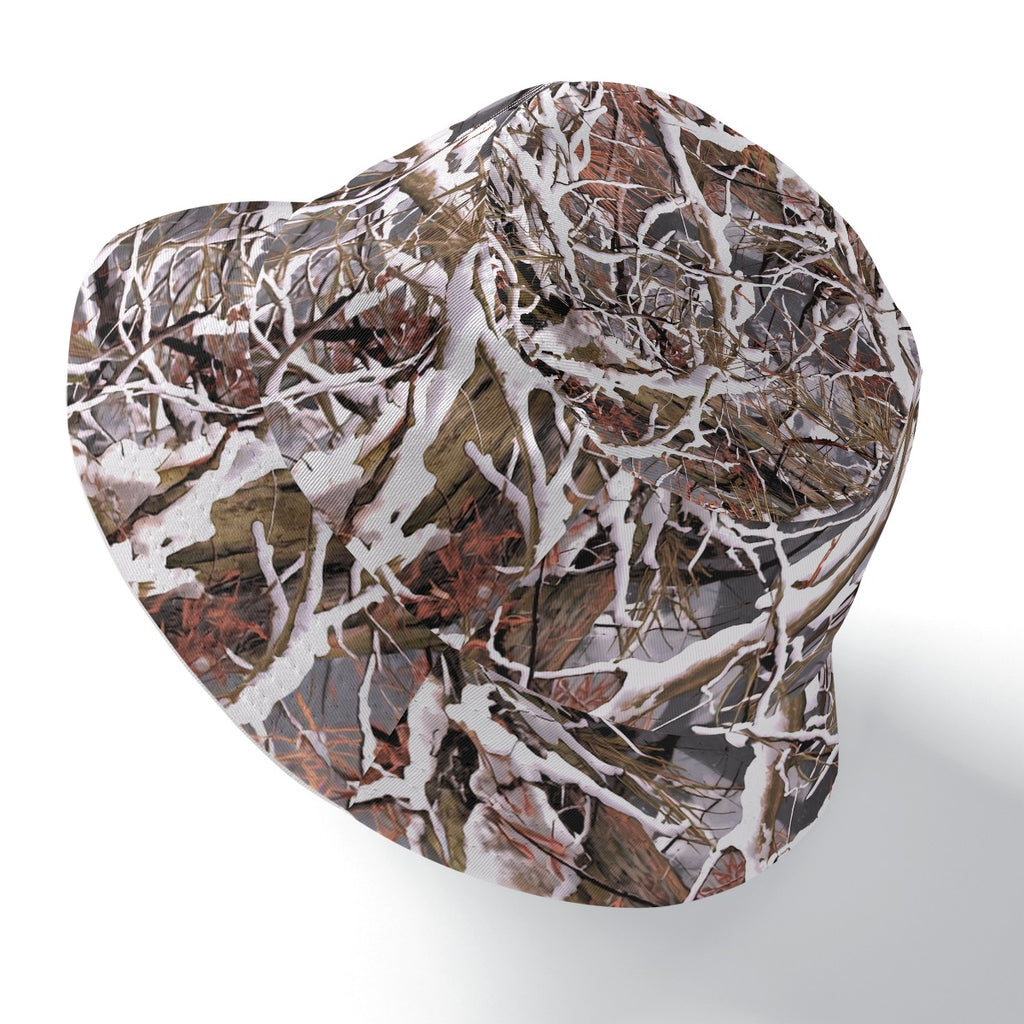 White Wolf™/Blazewood™ - Reversible Camouflage Bucket Hat