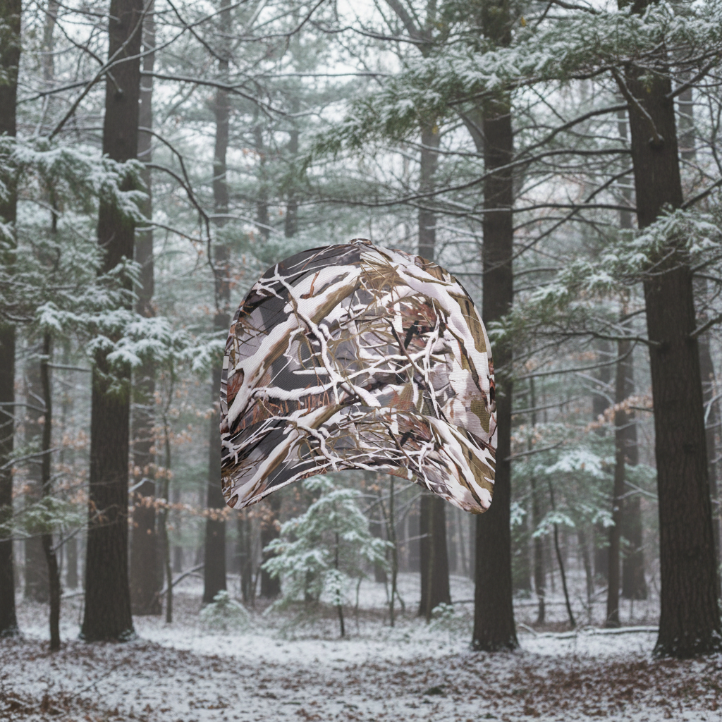 White Wolf™ - Snow Camouflage Hunting Hat