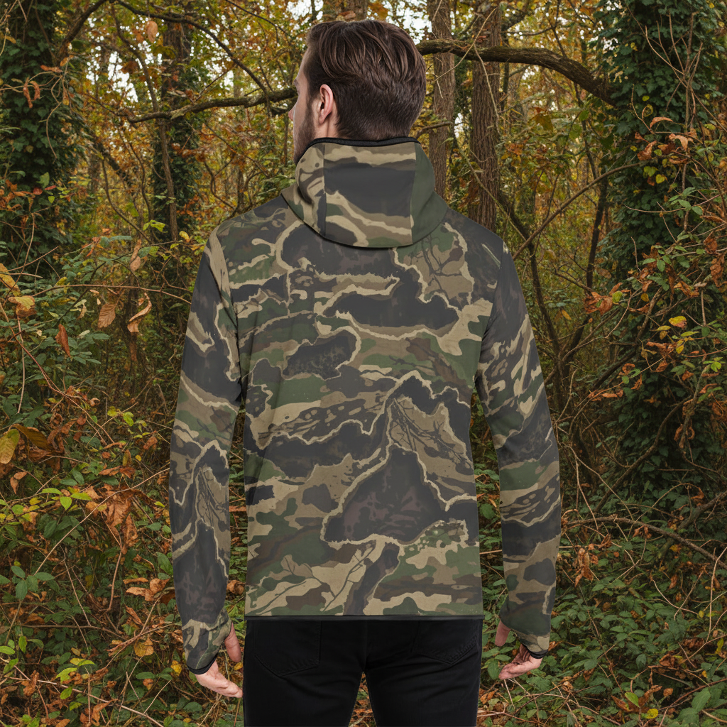 Void™ - Camouflage Hoodie with Thumb Hole Sleeves