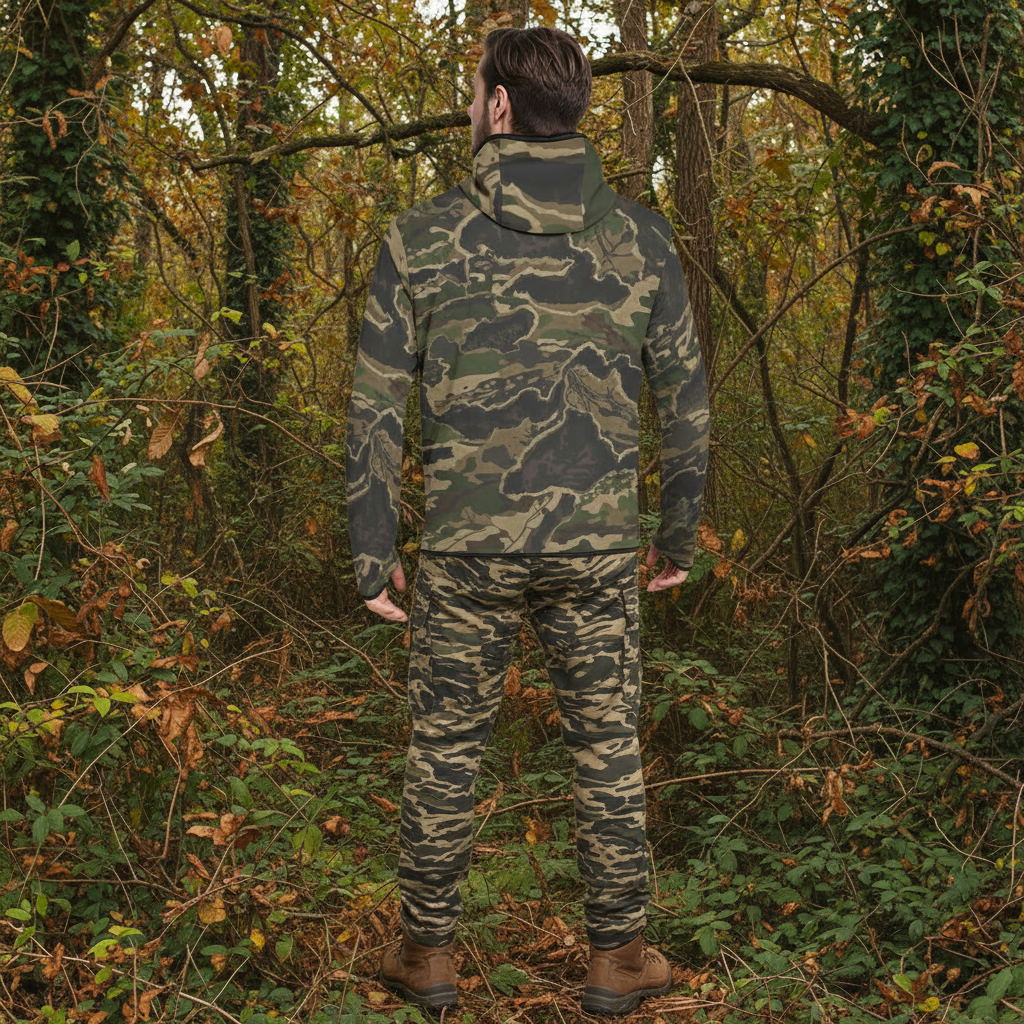 Void™ - Camouflage Hoodie with Thumb Hole Sleeves