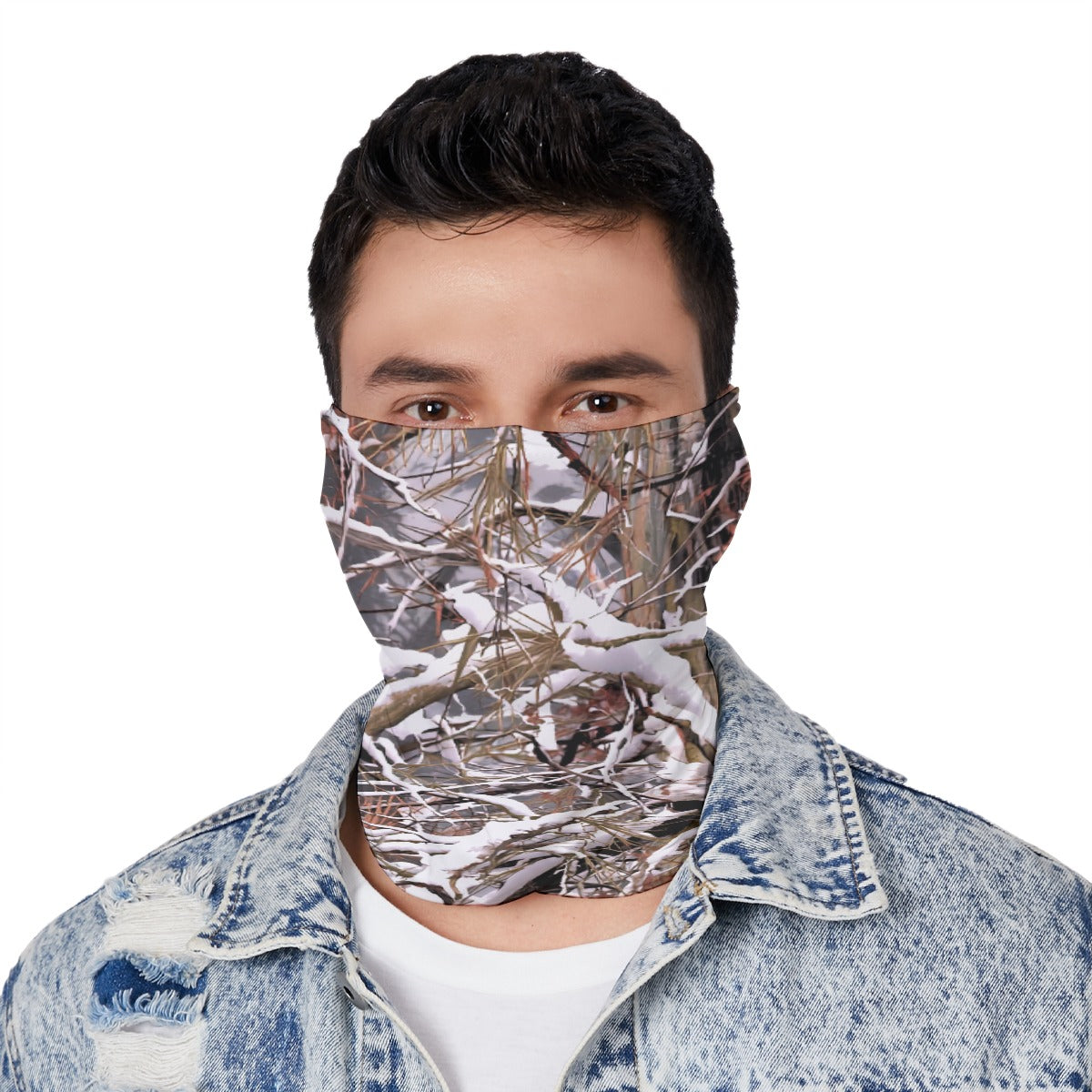 White Wolf™ - Snow Camouflage Neck Gaiter