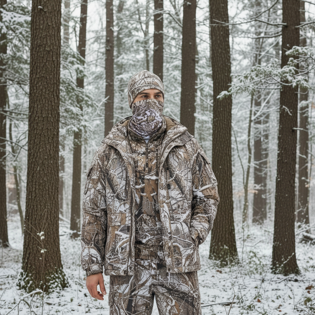 White Wolf™ - Snow Camouflage Neck Gaiter