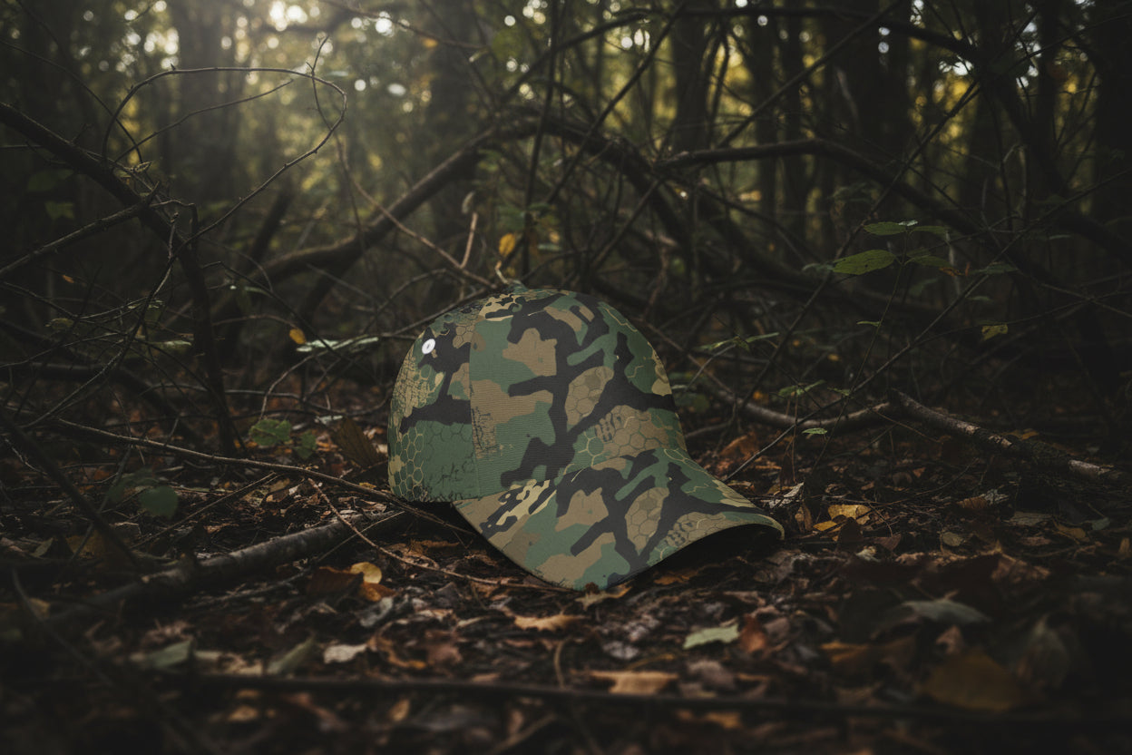 Black Briar Field Cap – Camouflage Snapback Hat