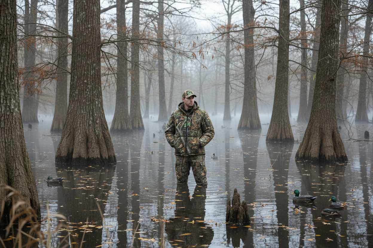 Meltdown Hooded Insulated Puffer Jacket – Cold Weather Hunting Camouflage
