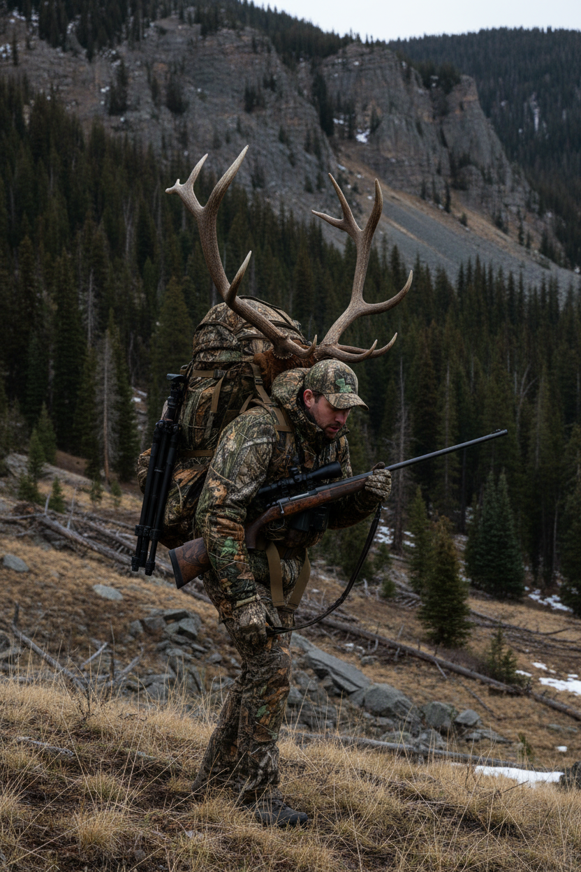 Meltdown Hooded Insulated Puffer Jacket – Cold Weather Hunting Camouflage