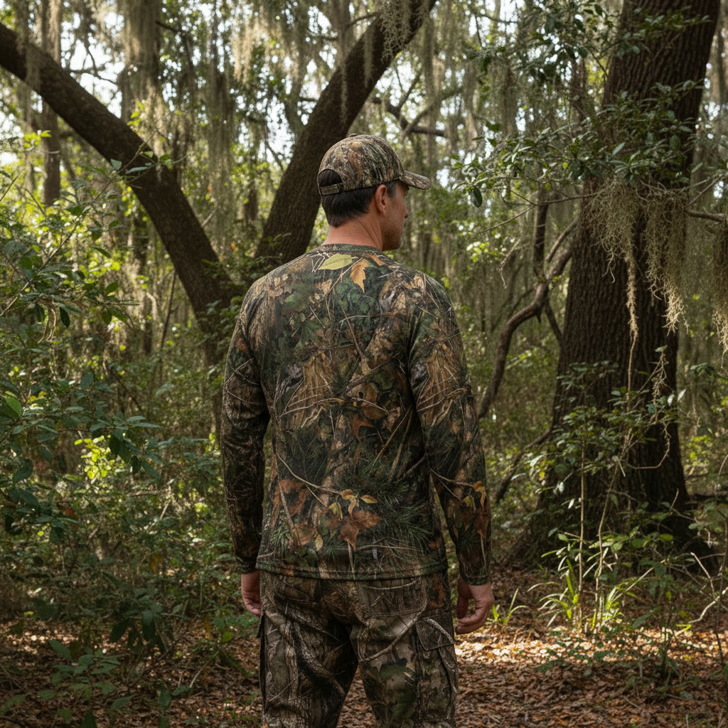 SSCS Fallout - Long-Sleeve Stretch Camo Hunting Shirt