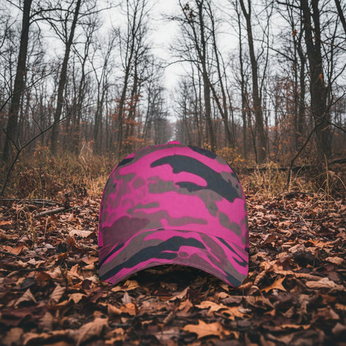 Lioness - Ladies Safety Pink Camouflage Hunting Hat