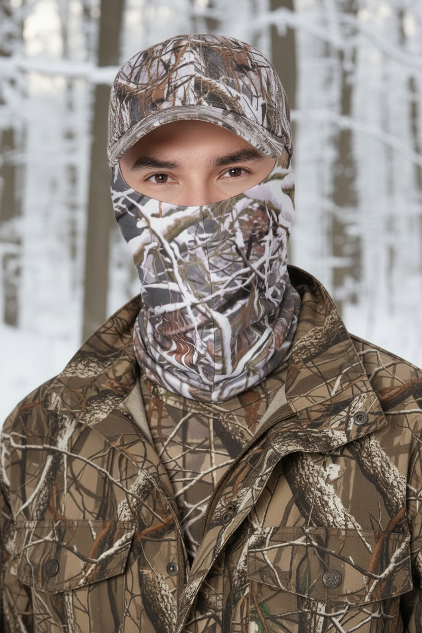 White Wolf™ - Snow Camouflage Face Mask