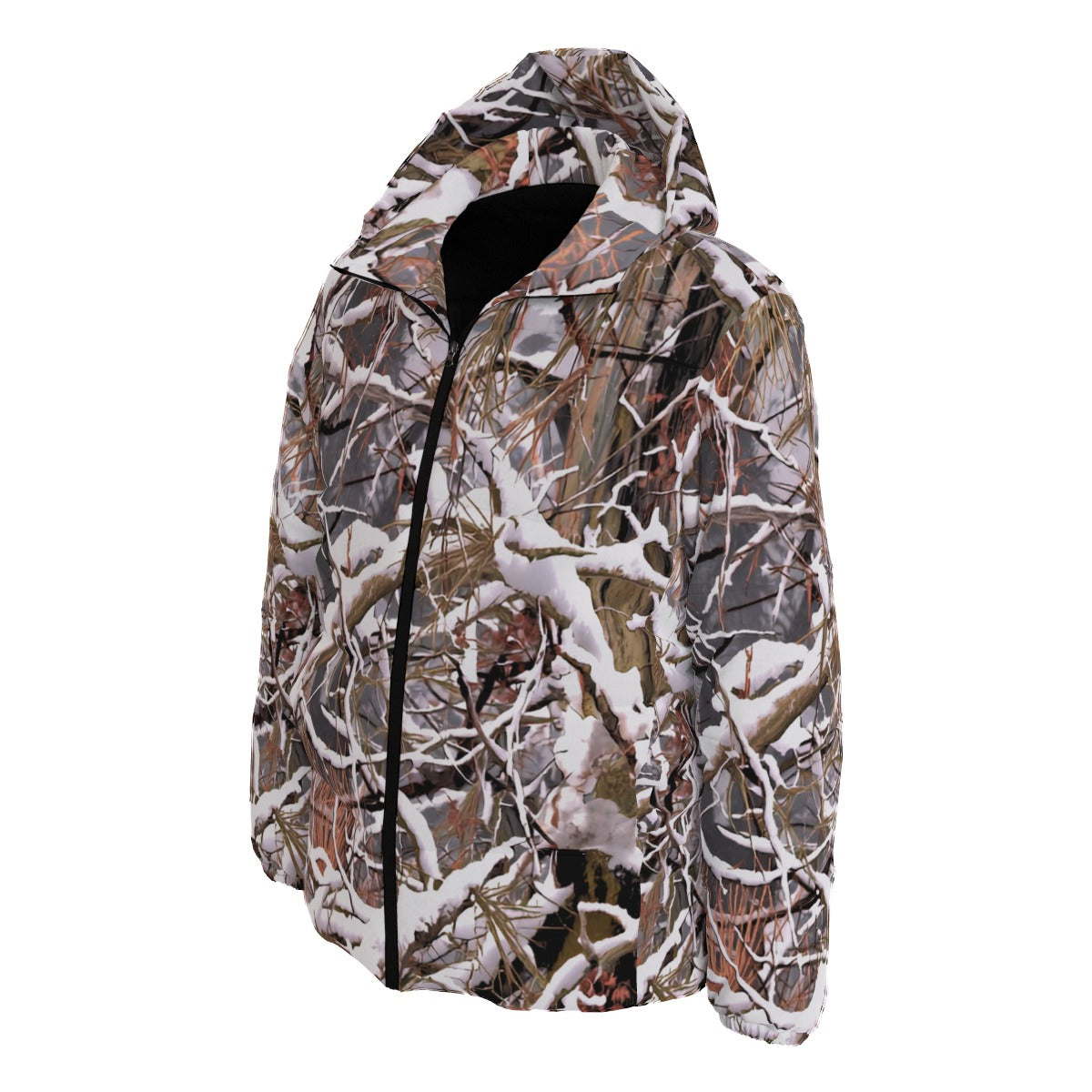 White Wolf™ - Snow Camo Duck Down Puffer Hunting Jacket