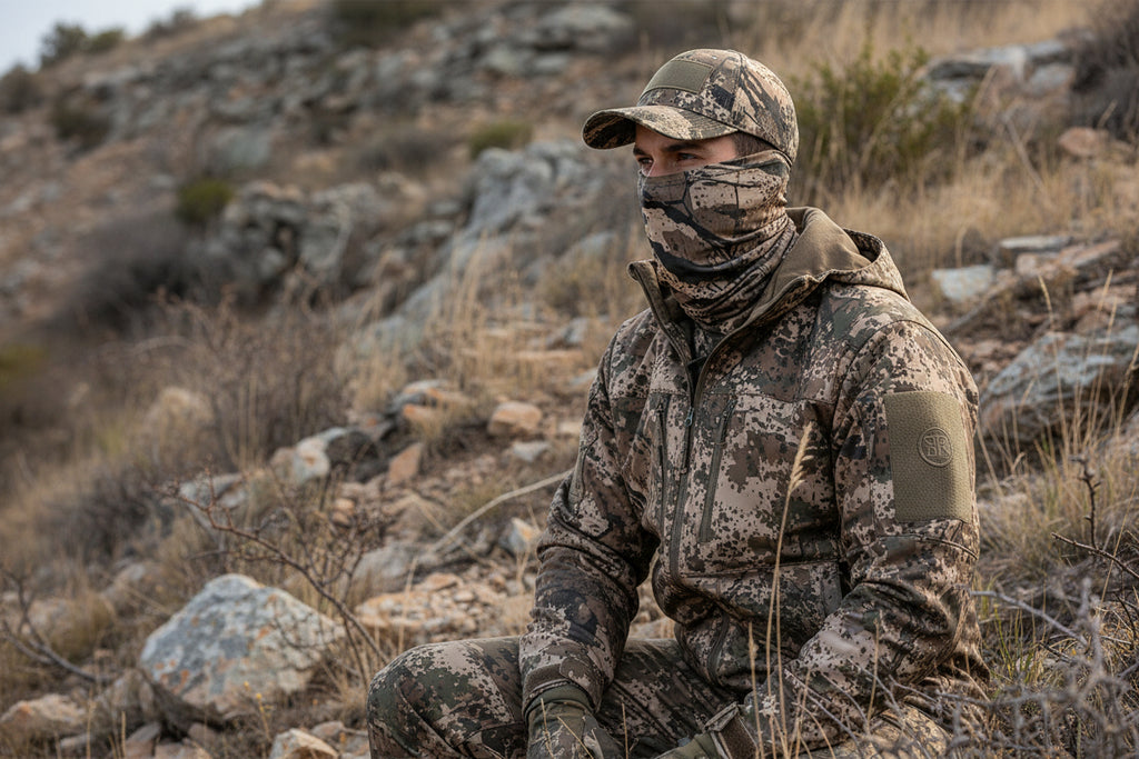RidgeRock Camouflage Balaclava Face Mask – Full Head & Neck Coverage
