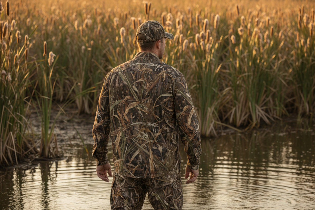 Mallard Grass - Cotton Hunting Shirt