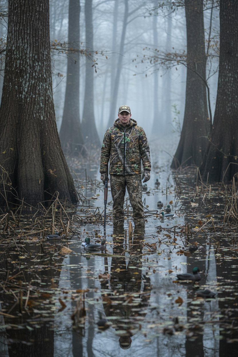 Meltdown Hooded Insulated Puffer Jacket – Cold Weather Hunting Camouflage