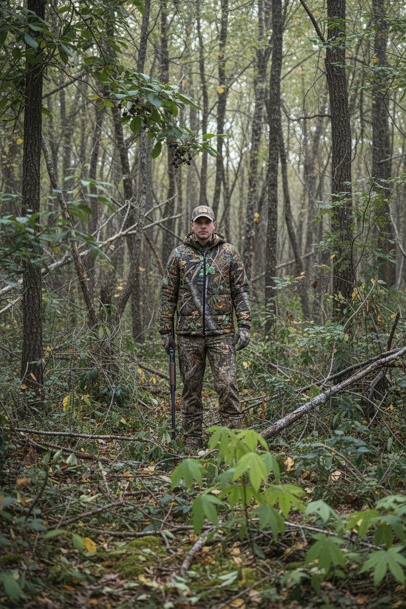 Meltdown Hooded Insulated Puffer Jacket – Cold Weather Hunting Camouflage
