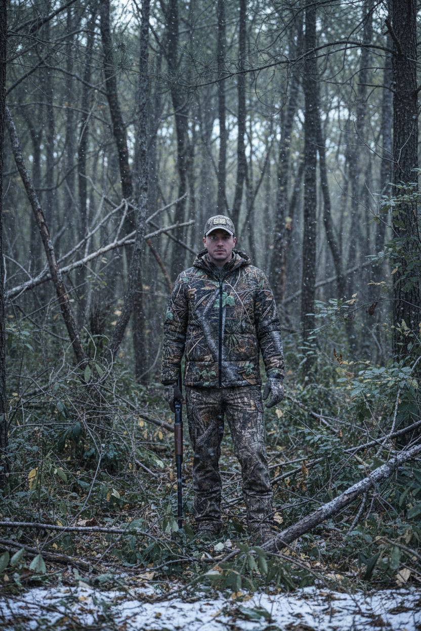 Meltdown Hooded Insulated Puffer Jacket – Cold Weather Hunting Camouflage