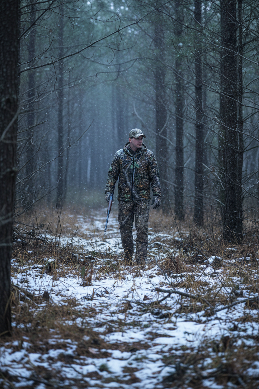 Meltdown Hooded Insulated Puffer Jacket – Cold Weather Hunting Camouflage
