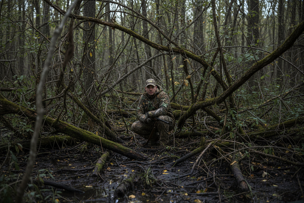 Meltdown Hooded Insulated Puffer Jacket – Cold Weather Hunting Camouflage
