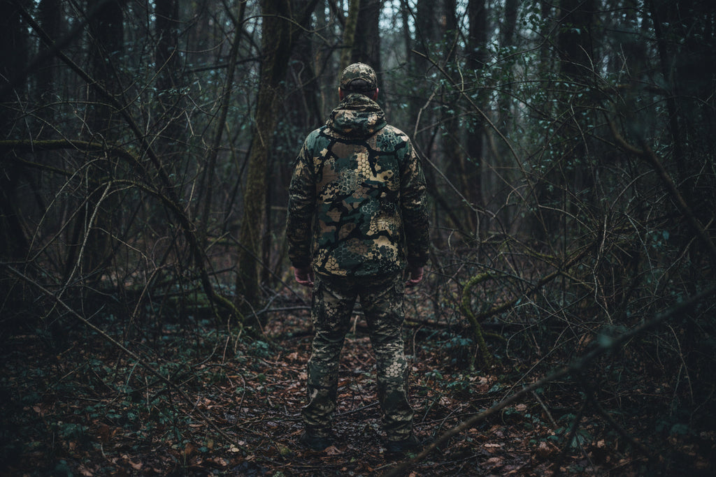 Black Briar Hooded Insulated Puffer Jacket – Cold Weather Hunting Camouflage