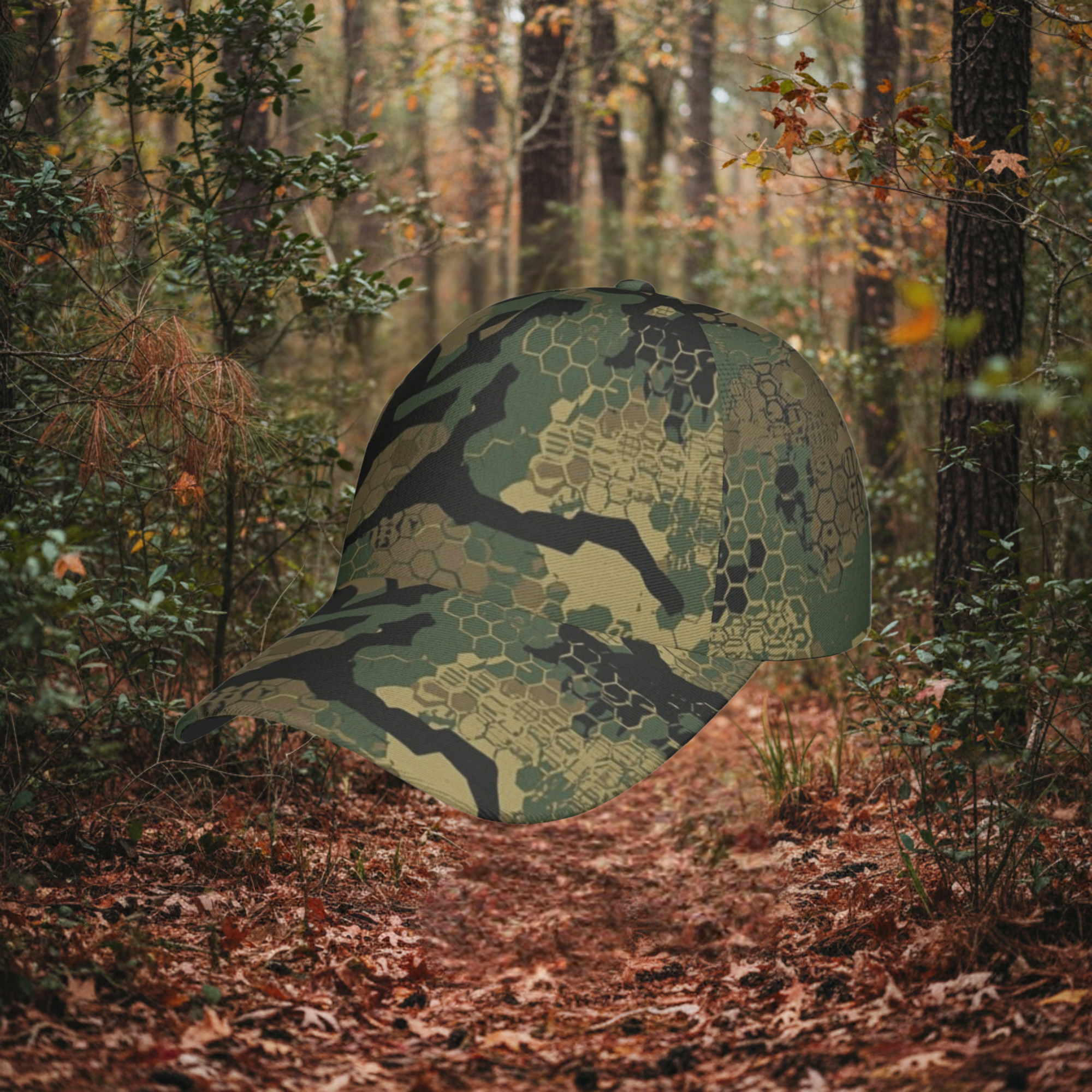 Black Briar Field Cap – Camouflage Snapback Hat