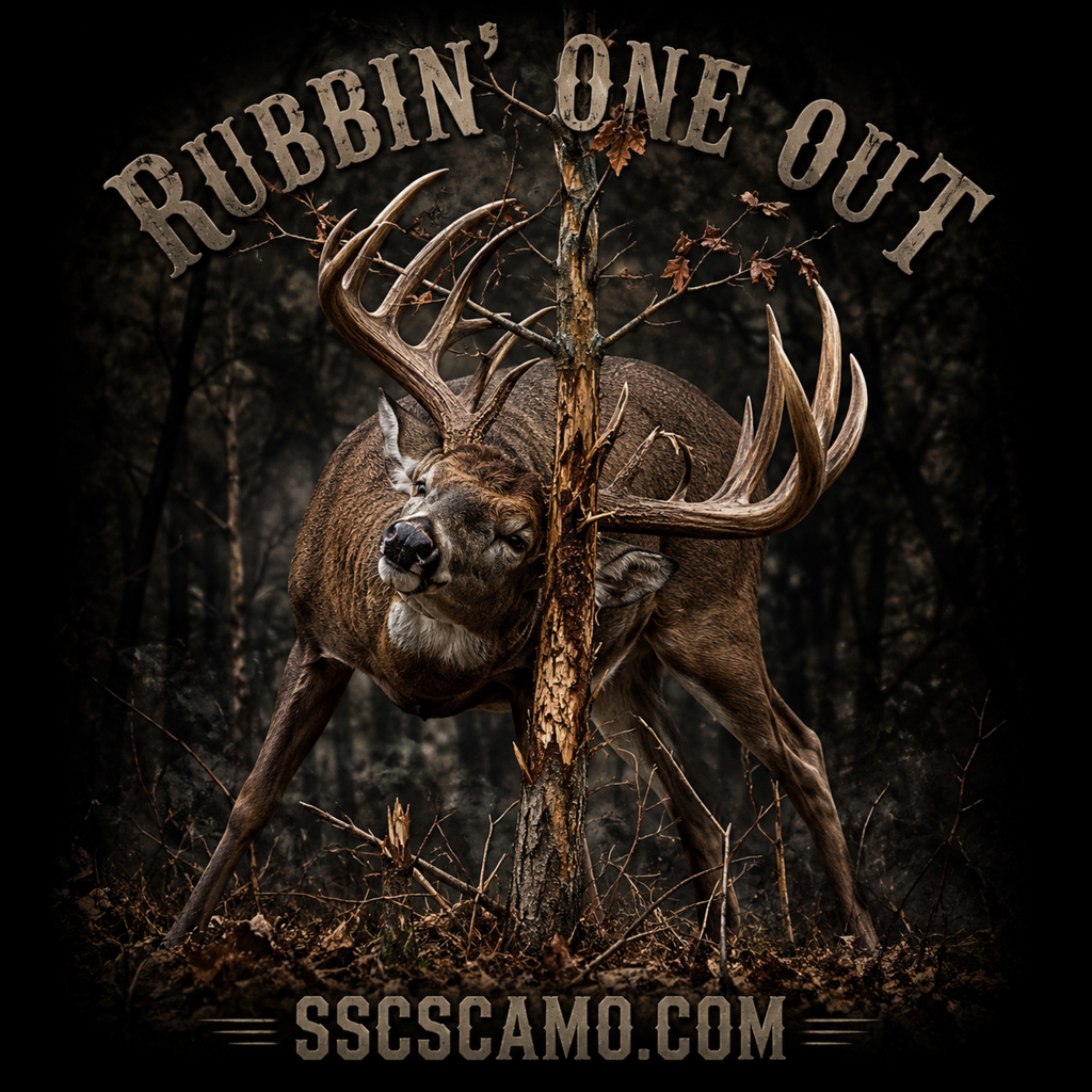 Rubbin One Out - SSCS Heritage T-Shirt - Printed In The U.S.A.