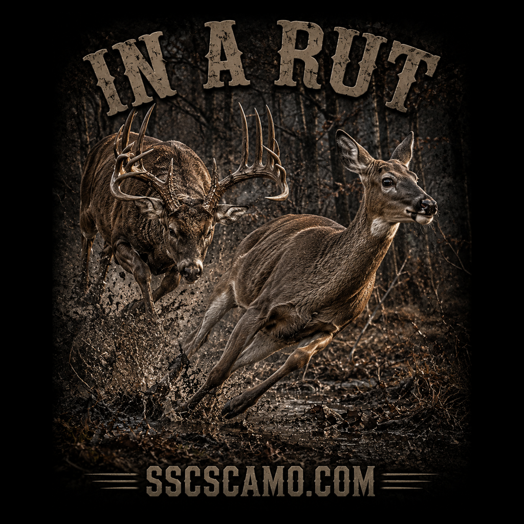 In A Rut - SSCS Heritage T-Shirt - Printed In The U.S.A.