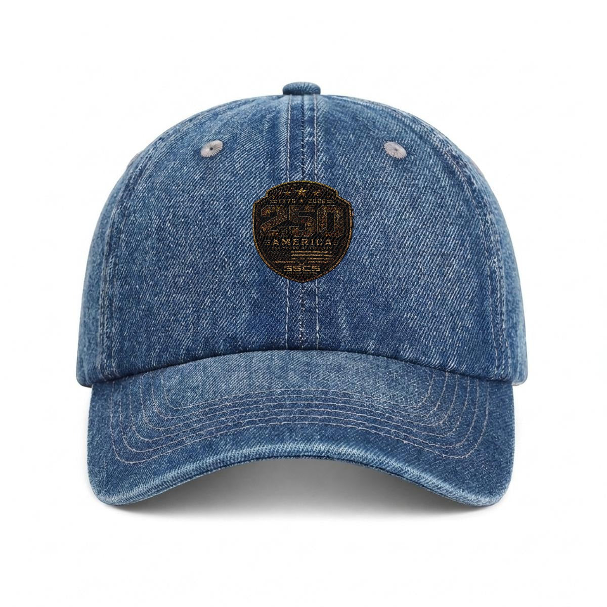 America 250 - Embroidered Denim Cap