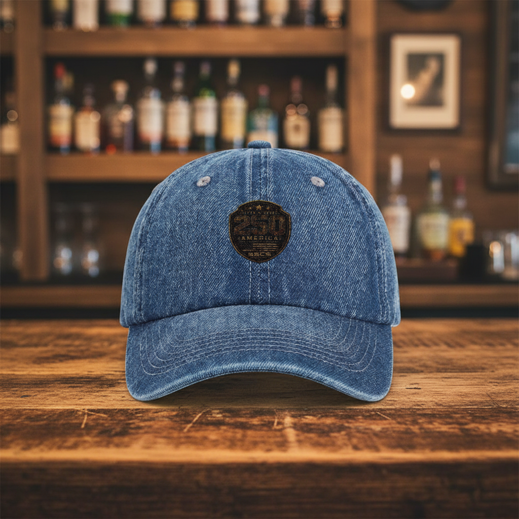 America 250 - Embroidered Denim Cap