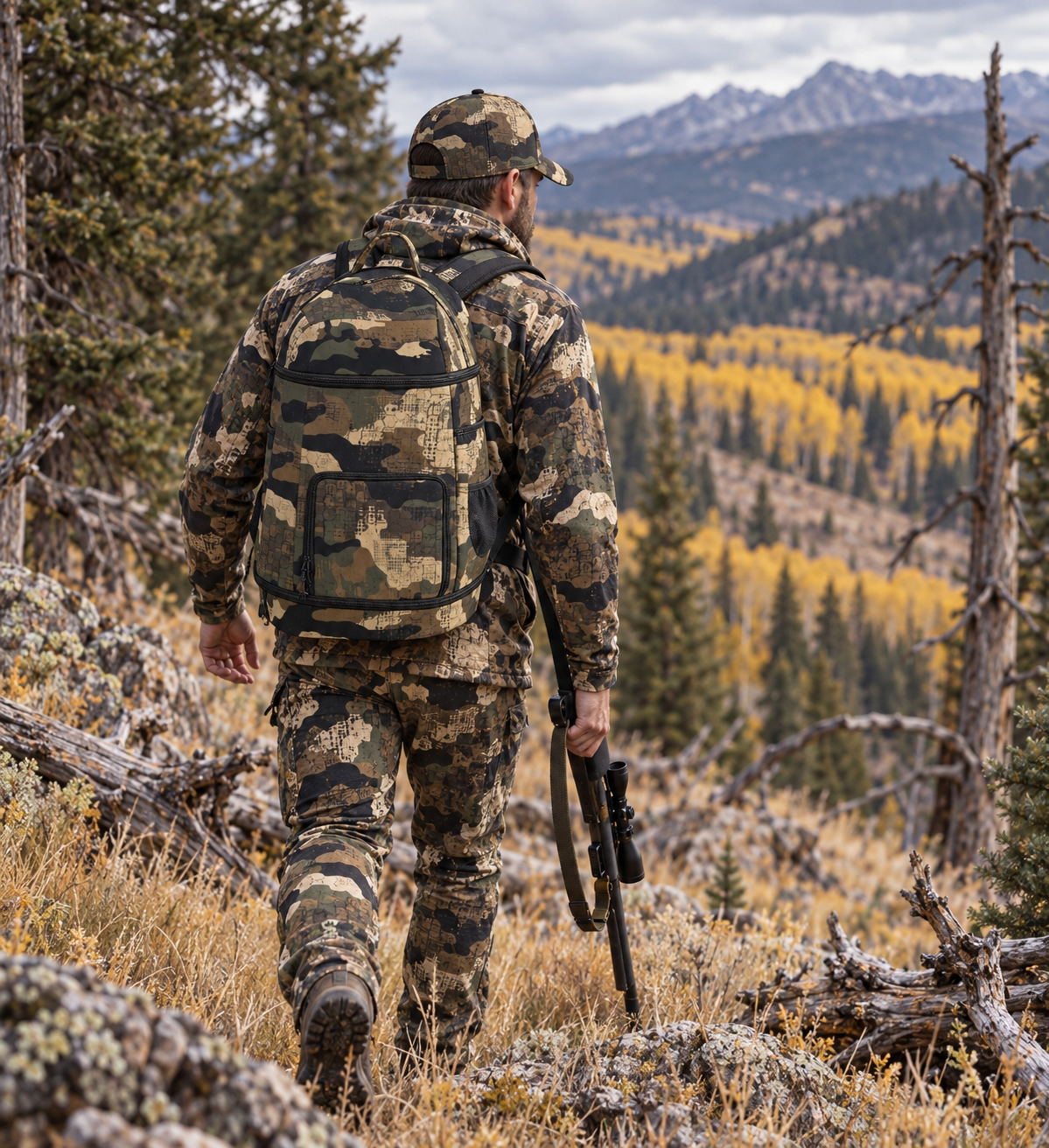 SSCS Saber-Tooth - 300D Oxford Camouflage Field Backpack