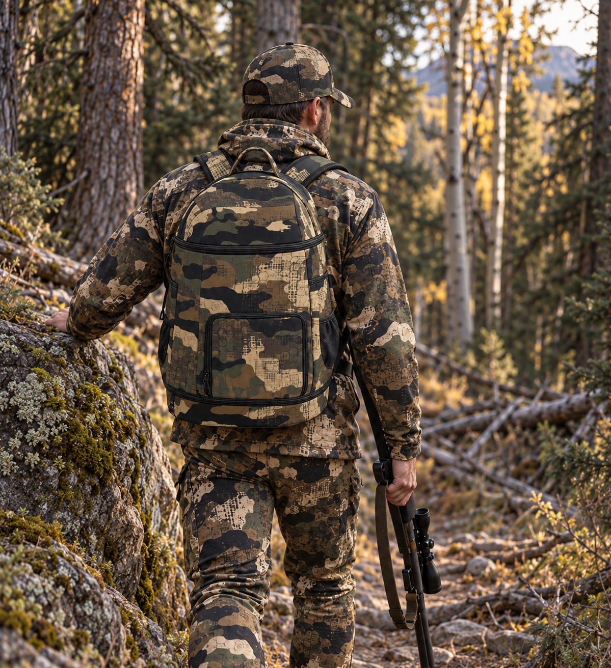 SSCS Saber-Tooth - 300D Oxford Camouflage Field Backpack