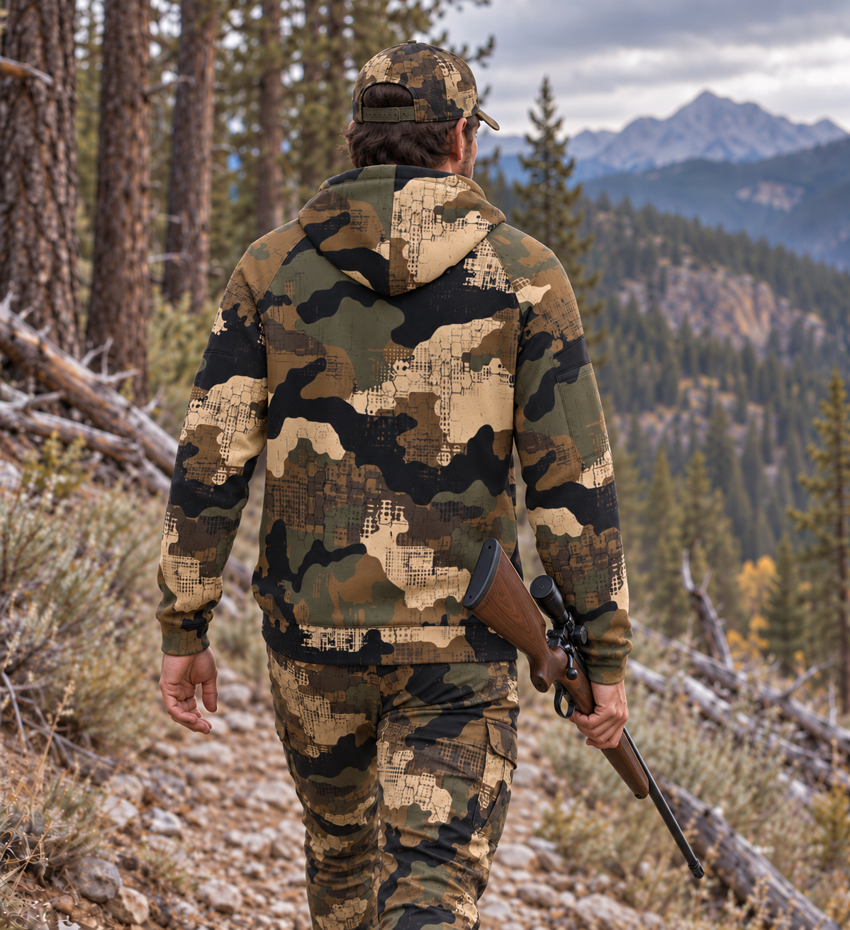 SSCS Saber-Tooth - Half-Zip Arm-Pocket Hoodie