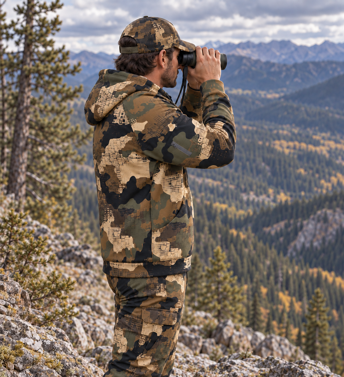 SSCS Saber-Tooth - Half-Zip Arm-Pocket Hoodie