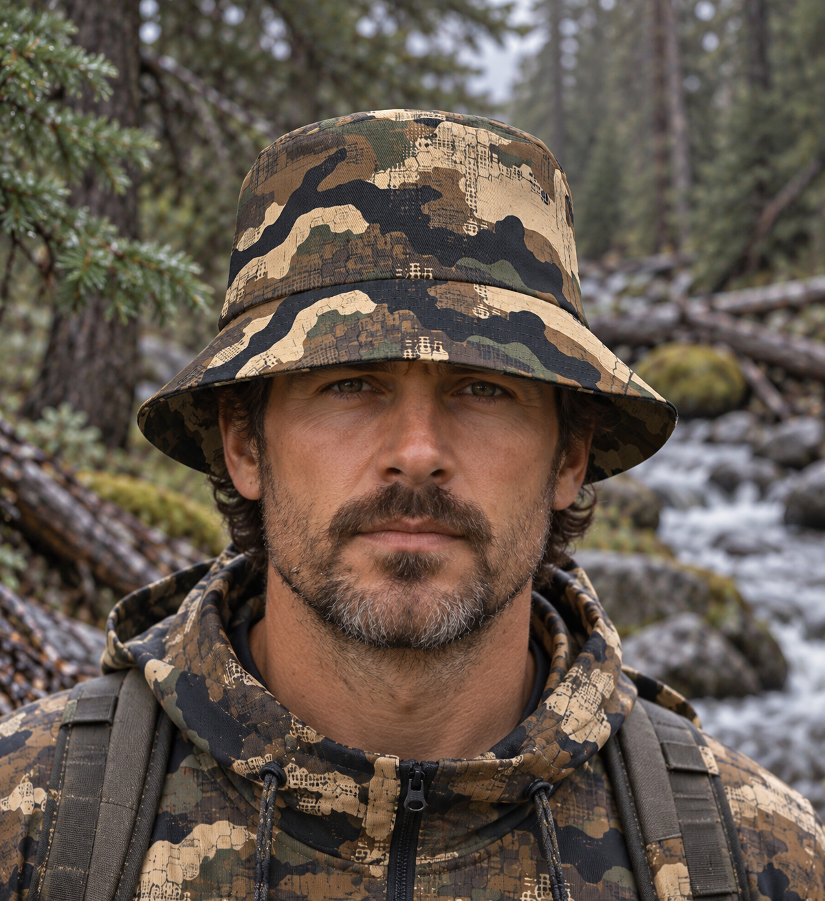 SSCS Saber-Tooth/Void - Reversible Field Bucket Hat