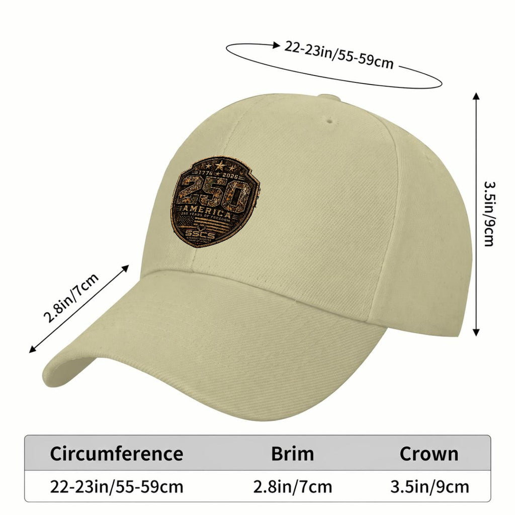 250th American Anniversary Baseball Cap